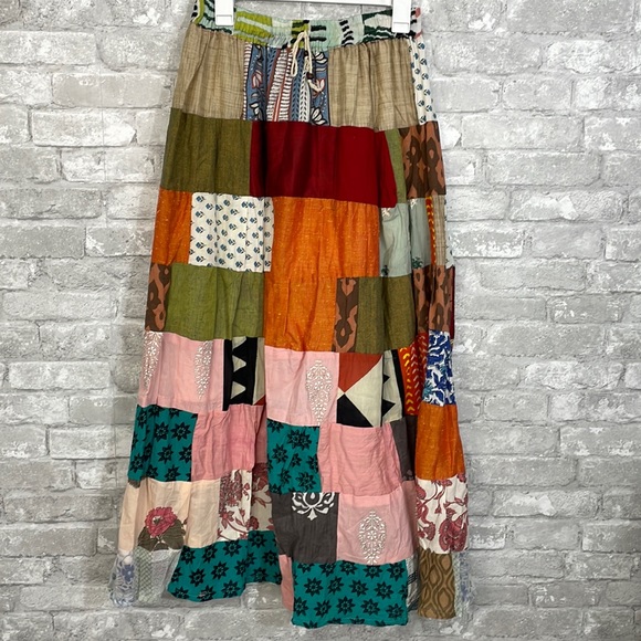 Jessica Taylor Dresses & Skirts - Jessica Taylor BOHO Patchwork Skirt